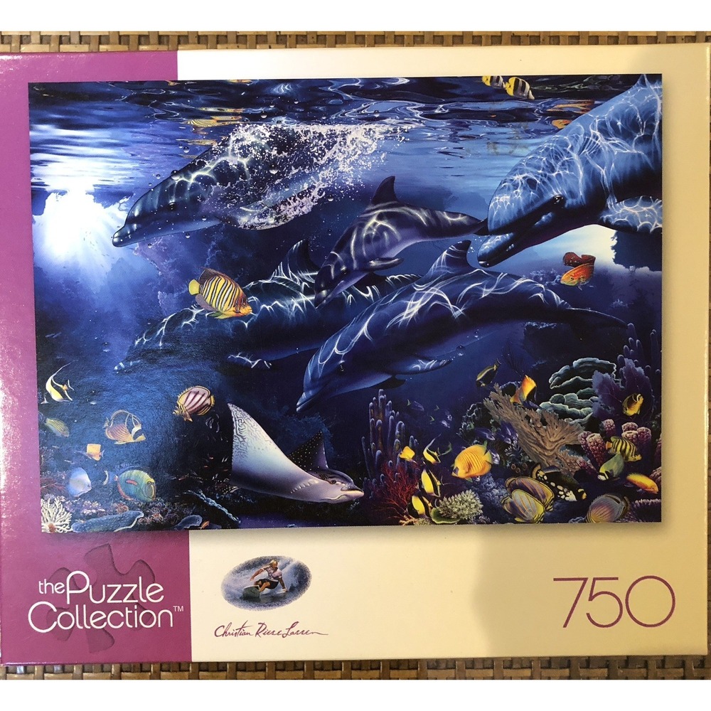 Christian Riese Lassen Puzzle 750 Pieces "SEA OF LIFE" New Factory Sealed 2007